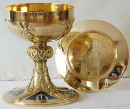 Antique French Romanesque Chalice